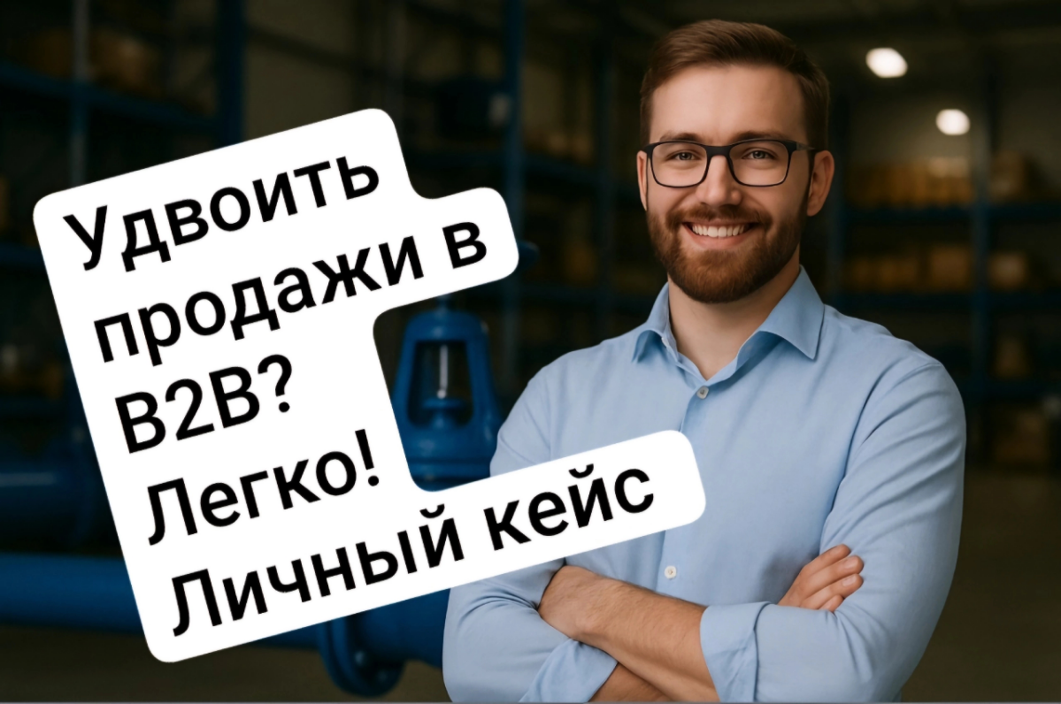 Как за 1 год удвоить продажи в B2B: личный кейс и чек-лист. | Сетка — социальная сеть от hh.ru