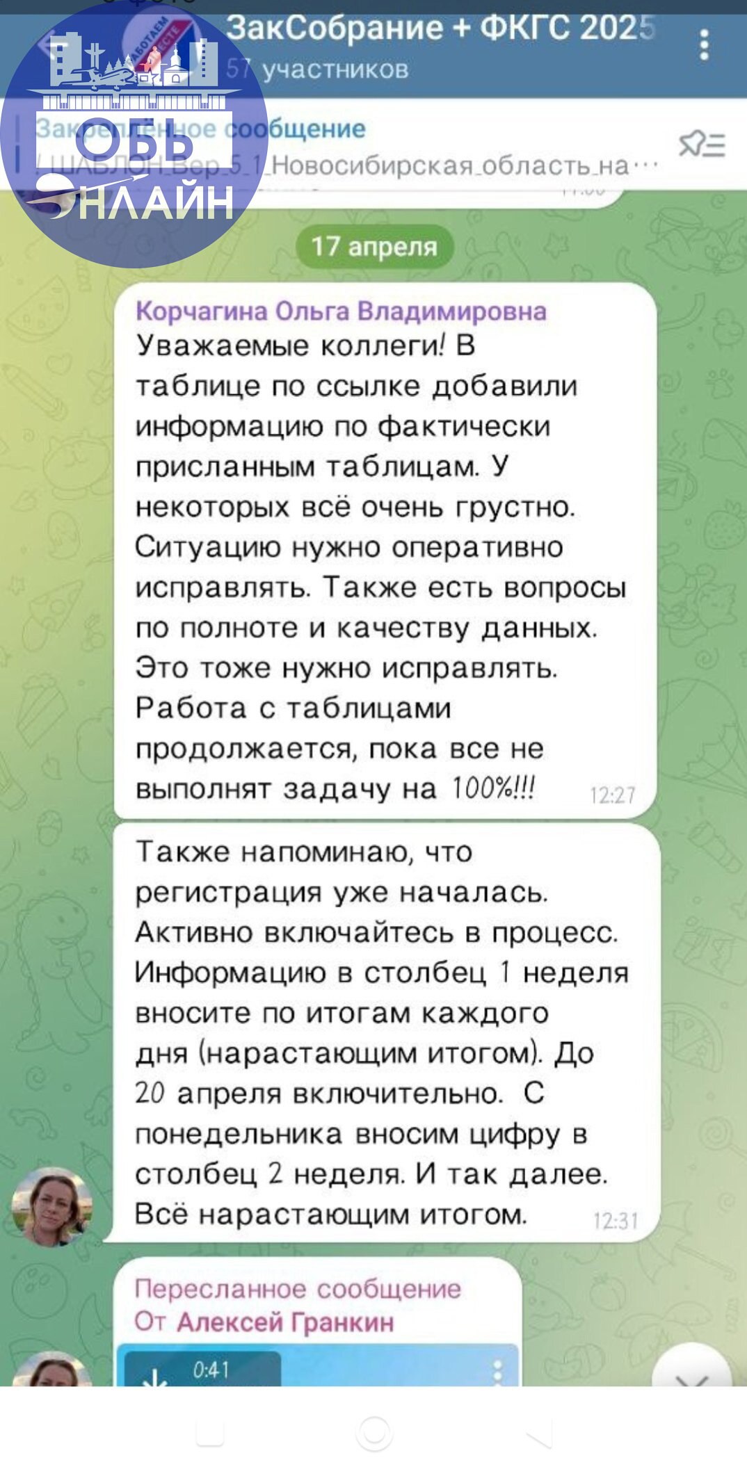 ↗ Здравствуйте жители города Обь! На основании выше изложенного выражаю своё недоверие администрации г. Обь а так же и главе нашего города!
vk.com
Подробнее на https://vk.com/ob | Сетка — социальная сеть от hh.ru