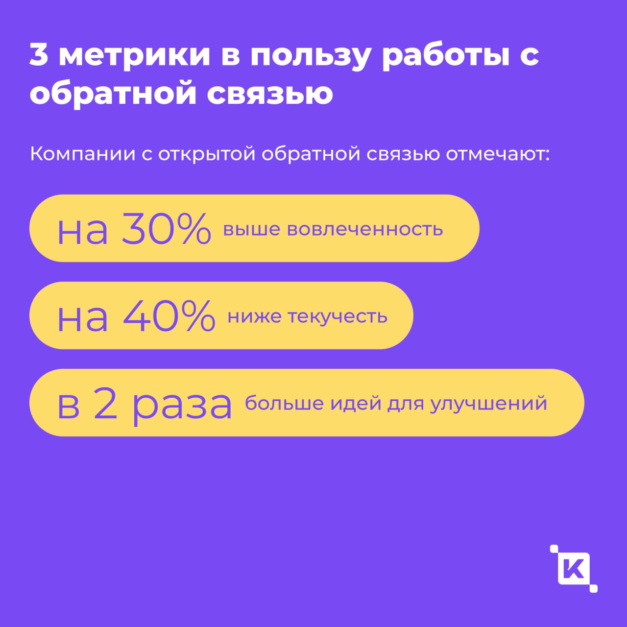 Культура молчания: почему сотрудники боятся давать обратную связь и как это исправить?
По разным оценкам от 40 до 85% сотрудников боятся говорить правду на работе | Сетка — социальная сеть от hh.ru