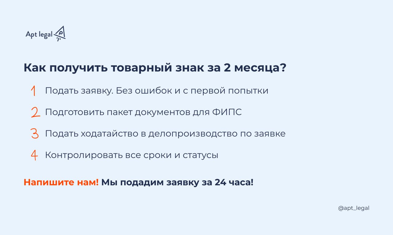 Зачем нужна ускоренная регистрация товарного знака? | Сетка — социальная сеть от hh.ru