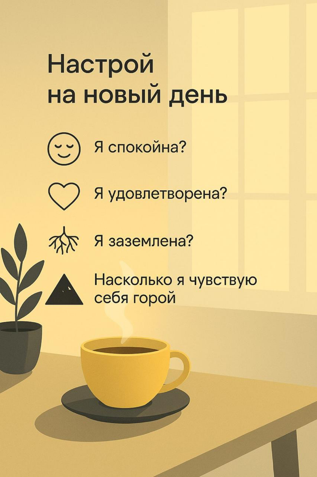 А как ты настраиваешь себя на новый день? 🌞 | Сетка — социальная сеть от hh.ru