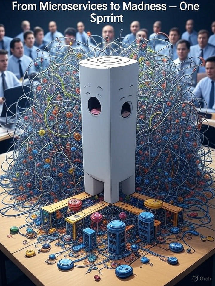 От микросервисов до шизофрении — один спринт | Сетка — социальная сеть от hh.ru