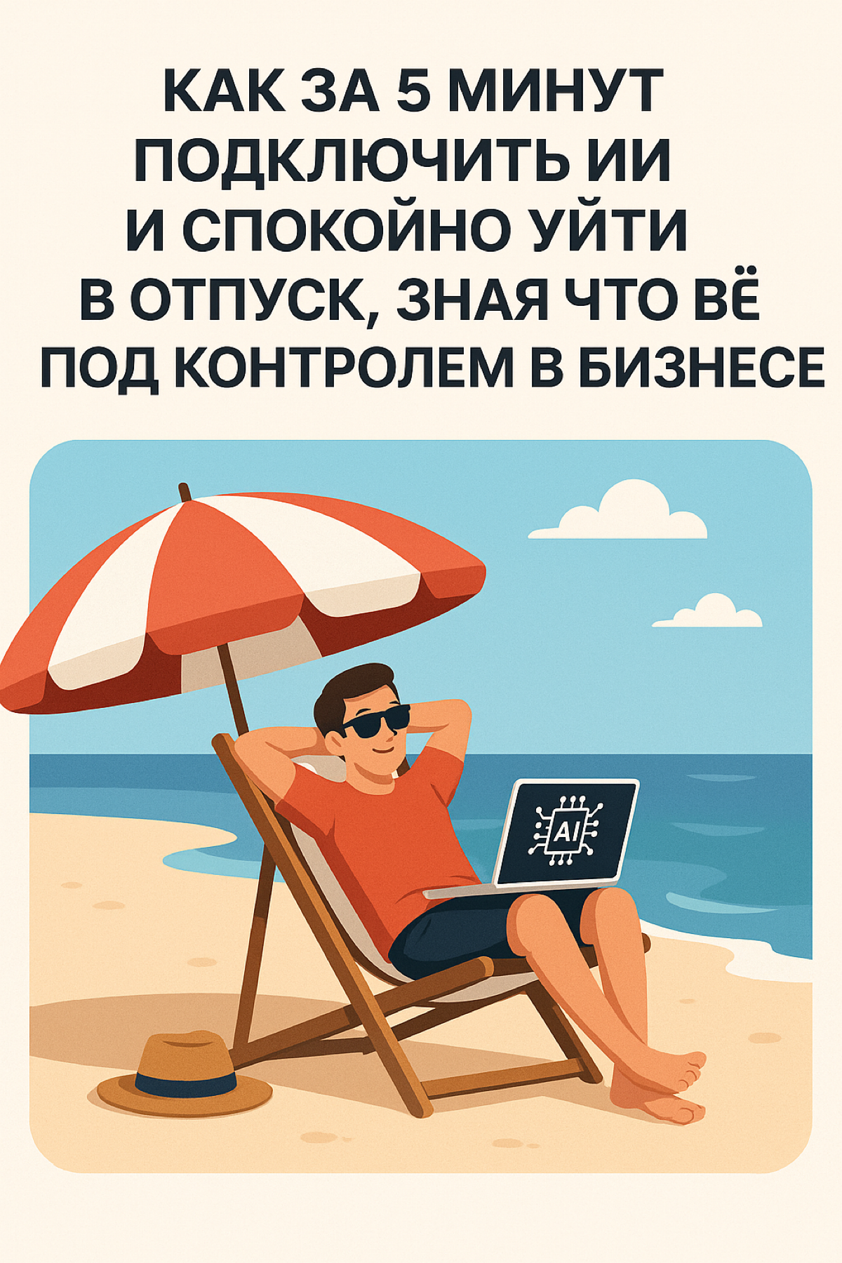 🔥 Как за 5 минут подключить ИИ и спокойно уйти в отпуск? | Сетка — социальная сеть от hh.ru