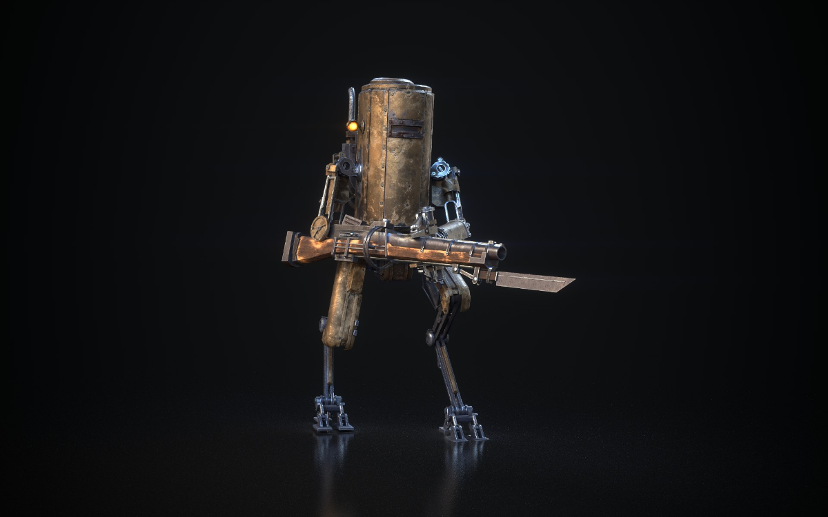 Робот из игры Iron Harvest | Сетка — социальная сеть от hh.ru