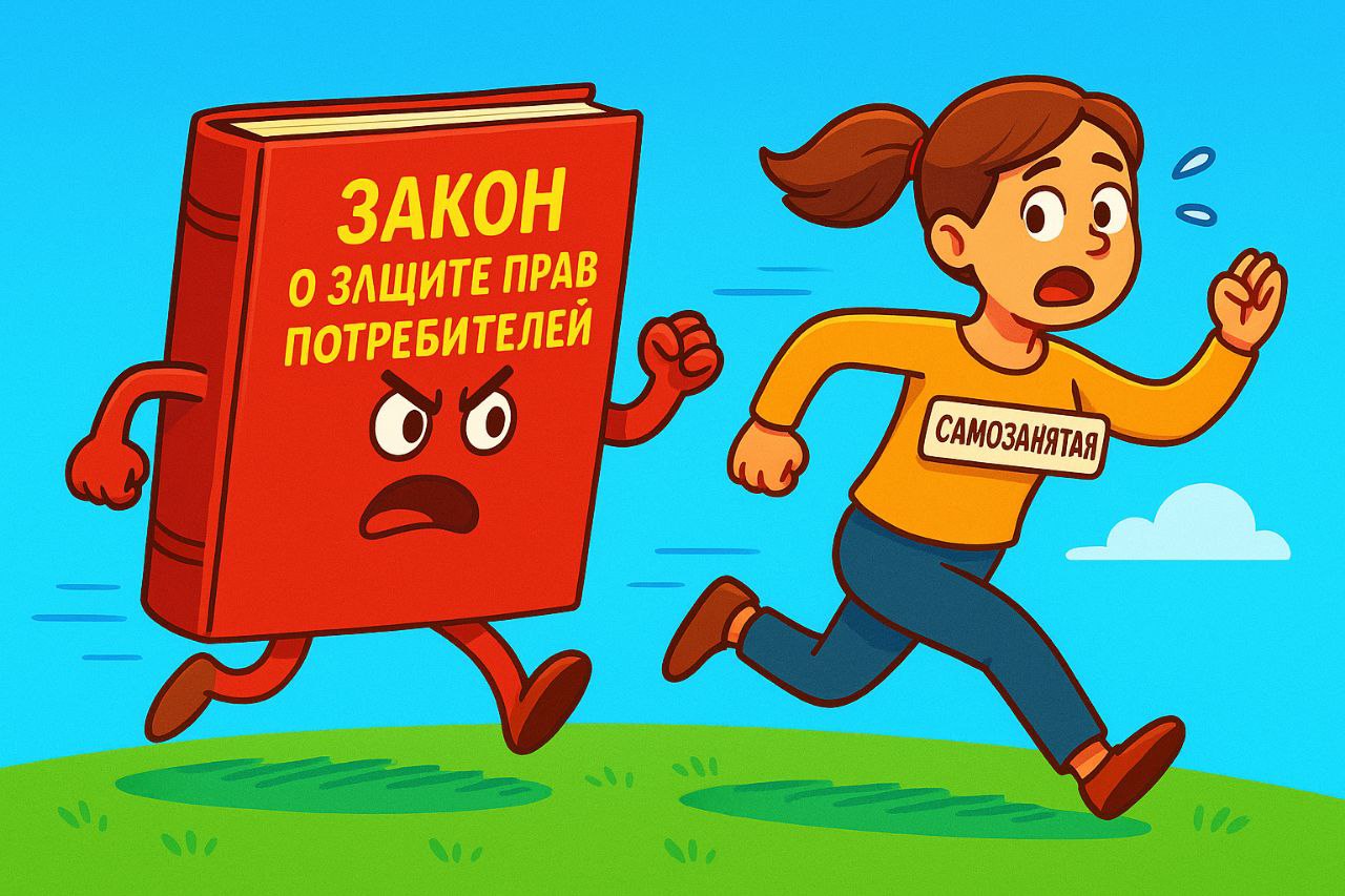 САМОЗАНЯТЫЙ, НО НЕ БЕЗОТВЕТСТВЕННЫЙ: КАК РАБОТАЕТ ЗАКОН О ЗАЩИТЕ ПРАВ ПОТРЕБИТЕЛЕЙ С ФРИЛАНСЕРАМИ 🤝  
Не так давно был занимательный диалог с оказателем услуг | Сетка — социальная сеть от hh.ru