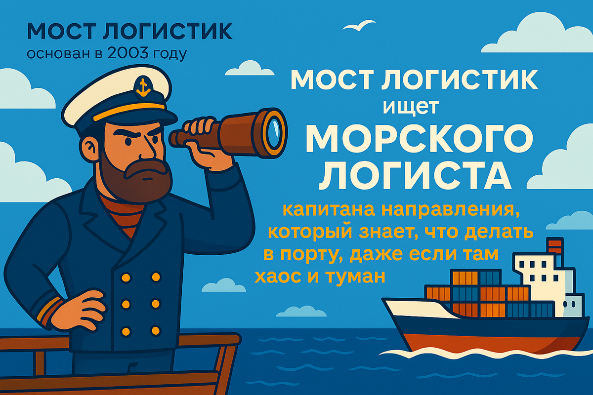 Морскому логисту | Сетка — социальная сеть от hh.ru