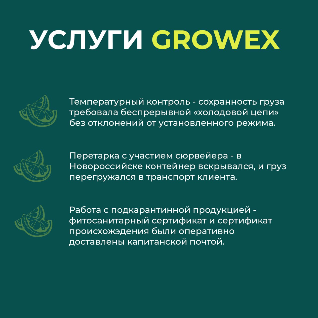 🗺Кейс GROWEX: апельсины из Египта — в Улан-Удэ
Импортеру из Бурятии потребовалось доставить рефконтейнер апельсинов с соблюдением температурного режима и всех карантинных требований | Сетка — социальная сеть от hh.ru