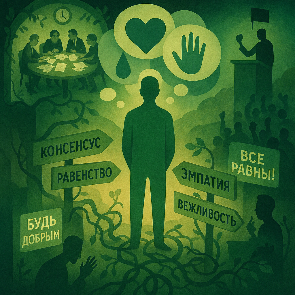 🟩 Динамика Зелёного: Тупики Эмпатии и Паралич Решений 🌱 | Сетка — социальная сеть от hh.ru