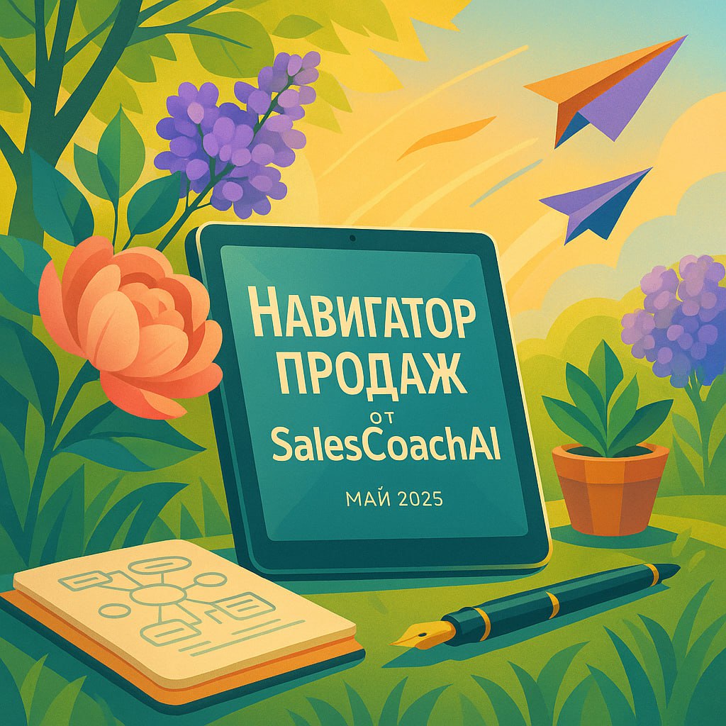 ↗️ Новый выпуск "Навигатор B2B-продаж от SalesCoachAI"
Представляем вам новый выпуск нашего Навигатора продаж | Сетка — социальная сеть от hh.ru