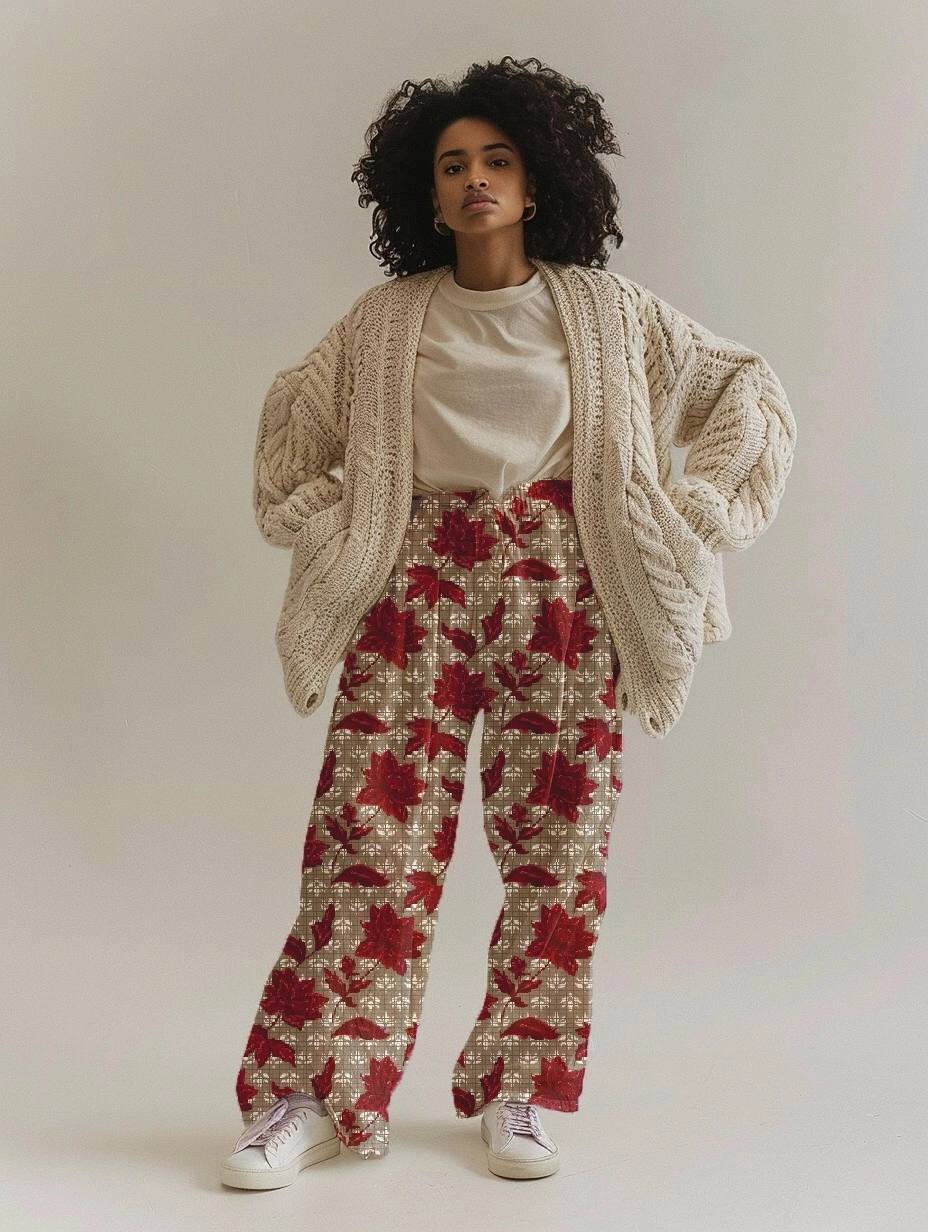 Принт и паттерн с цветочной мозаикой сложены из множества мелких квадратиков в Adobe Illustrator. Преимущество такой работы в масштабировании, как ни крути - качество не испортится | Сетка — социальная сеть от hh.ru