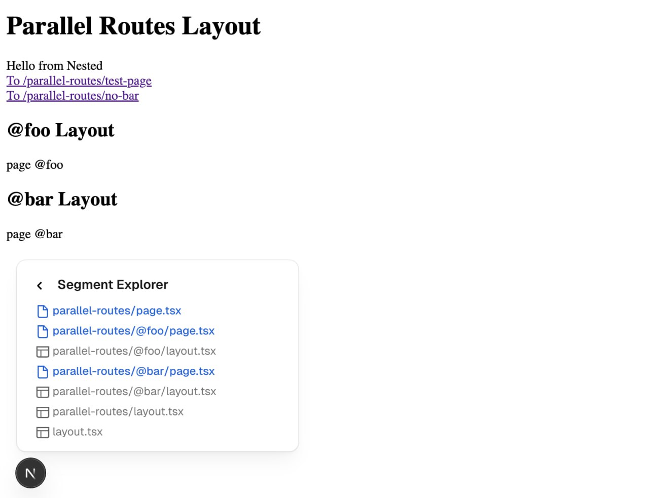 В Next.js добавили начальную поддержку экспериментального инструмента Segment Explorer — он помогает понять, какие сегменты маршрутов (например, page.js, layout.js, default | Сетка — социальная сеть от hh.ru