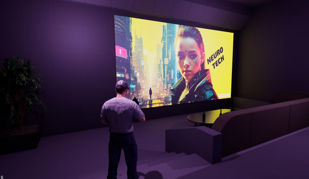 Киберпанк на минималках #leveldesign #environment #cyberpunk #blockout | Сетка — социальная сеть от hh.ru