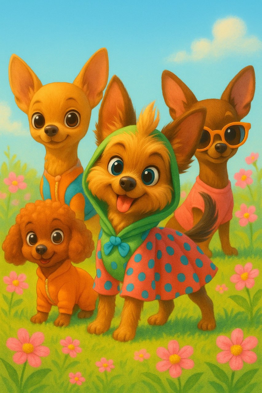 🌸 Весна пришла — пора собачьей моды! 🐾
Чихуахуа, тойчики, йорки — готовьтесь блистать! ✨
Лёгкие комбинезончики, платьица и футболочки — пусть каждый выход на прогулку будет как дефиле! 🐶👗😎
🧵 Новые вык... | Сетка — социальная сеть от hh.ru