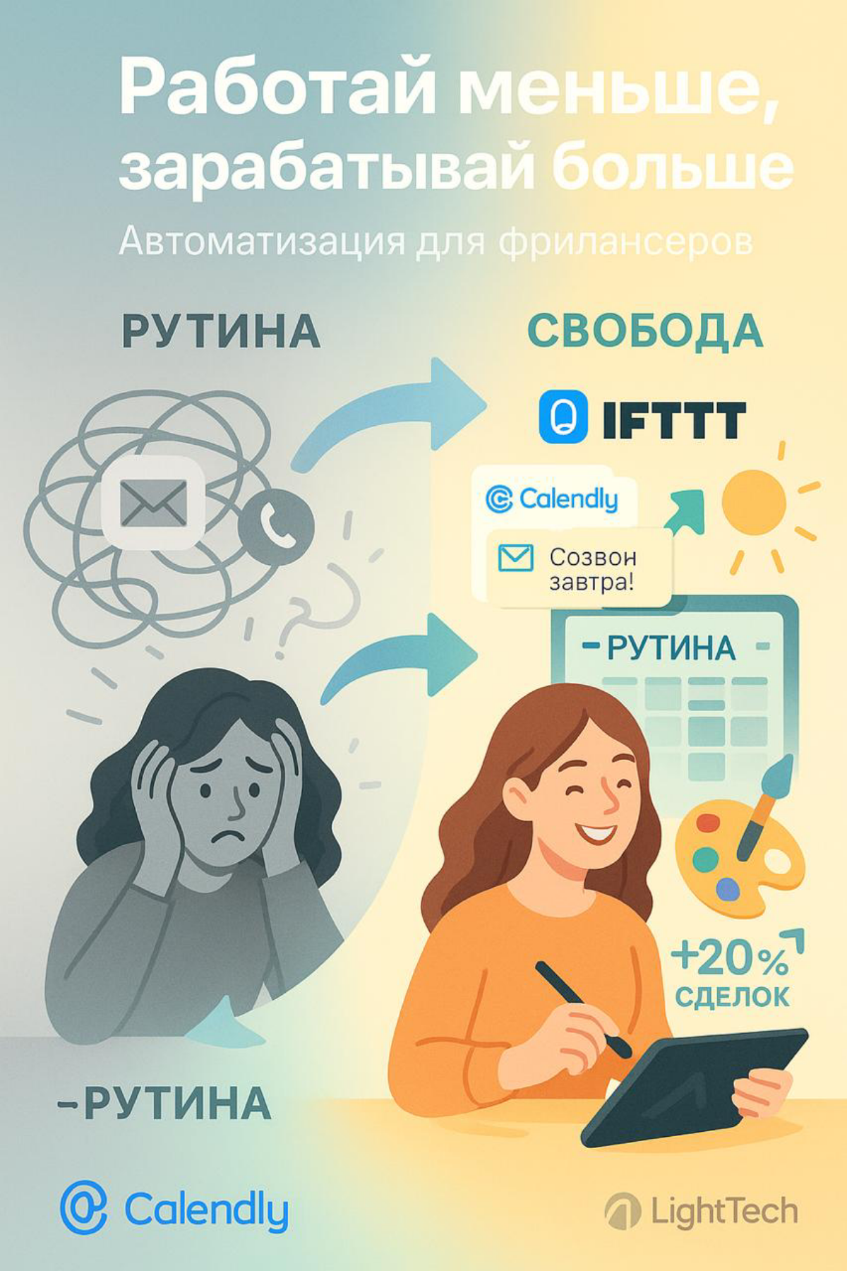 Автоматизация для фрилансеров | Сетка — социальная сеть от hh.ru