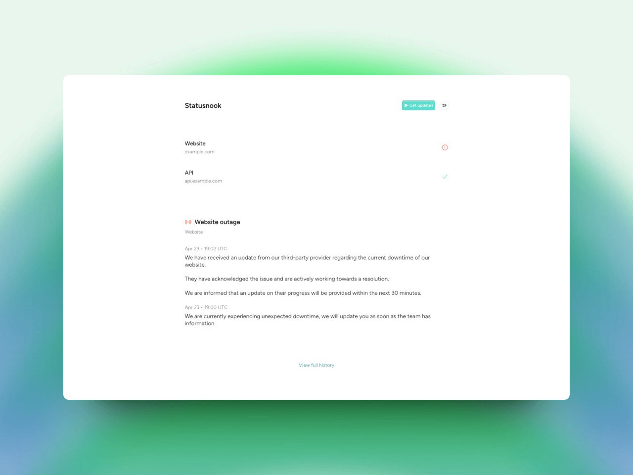 День обучения и полезных сервисов
Statusnook
https://github.com/goksan/statusnook
https://statusnook.com/ | Сетка — социальная сеть от hh.ru