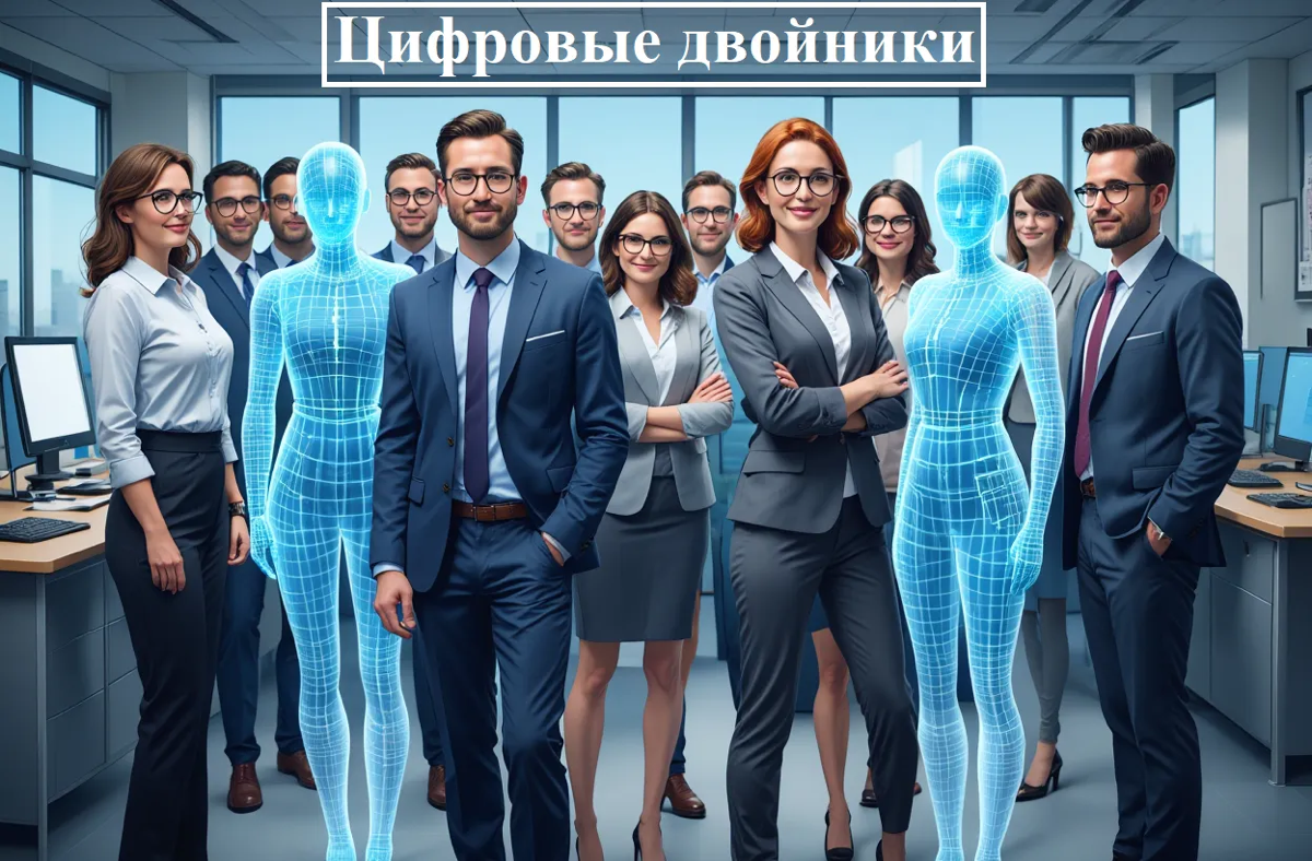 Цифровые двойники сотрудников: зачем они компаниям в России? | Сетка — социальная сеть от hh.ru