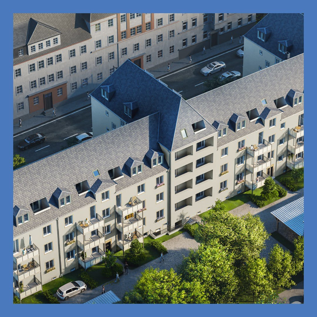 Кейс: Quartier — как мы приручили 24 подъезда в доме длинною с улицу. Часть 2
👉 Начало — в части 1
🏗 Рендеры по ТЗ
В Германии рендер — это не маркетинг, это ответственность | Сетка — социальная сеть от hh.ru