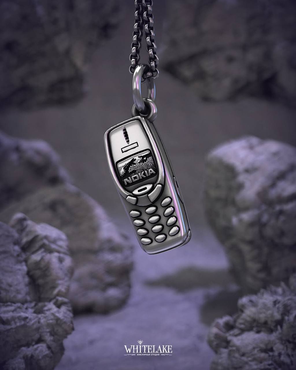 Угар, White Lake выкатил самый ностальгичный кулон в виде Nokia 3210.
Олдскул, который мы заслужили 🥹 | Сетка — социальная сеть от hh.ru