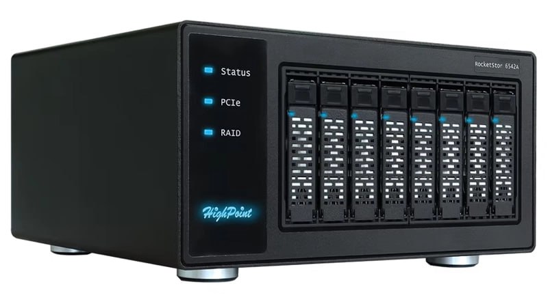 HighPoint представила NVMe-хранилище для ИИ и HPC
Компания HighPoint анонсировала внешнее NVMe-хранилище ёмкостью 976 Тбайт, ориентированное на задачи с высокими требованиями к скорости обмена данными... | Сетка — социальная сеть от hh.ru