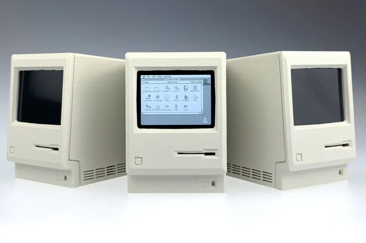 Встречаем, MacNano: парень сделал полностью рабочую копию Apple Macintosh размером меньше банки колы.
Крошечный ПК работает на Raspberri Pi Pico, которого хватает для запуска старой MacOS | Сетка — социальная сеть от hh.ru
