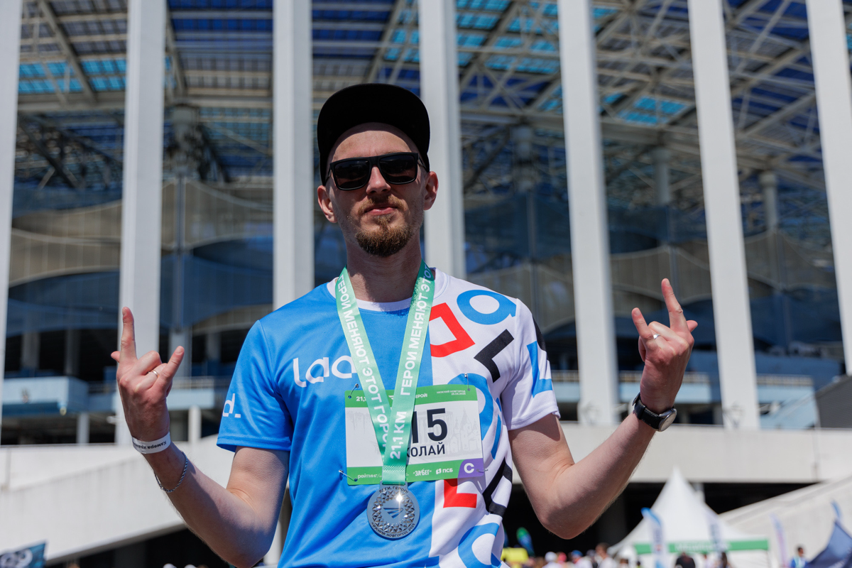 Команда Lad в восьмой раз стартовала на «Беги, герой!»🏃‍♀️ | Сетка — социальная сеть от hh.ru
