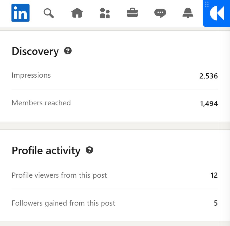 LinkedIn теперь показывает сколько подписчиков принёс каждый пост 😜 | Сетка — социальная сеть от hh.ru