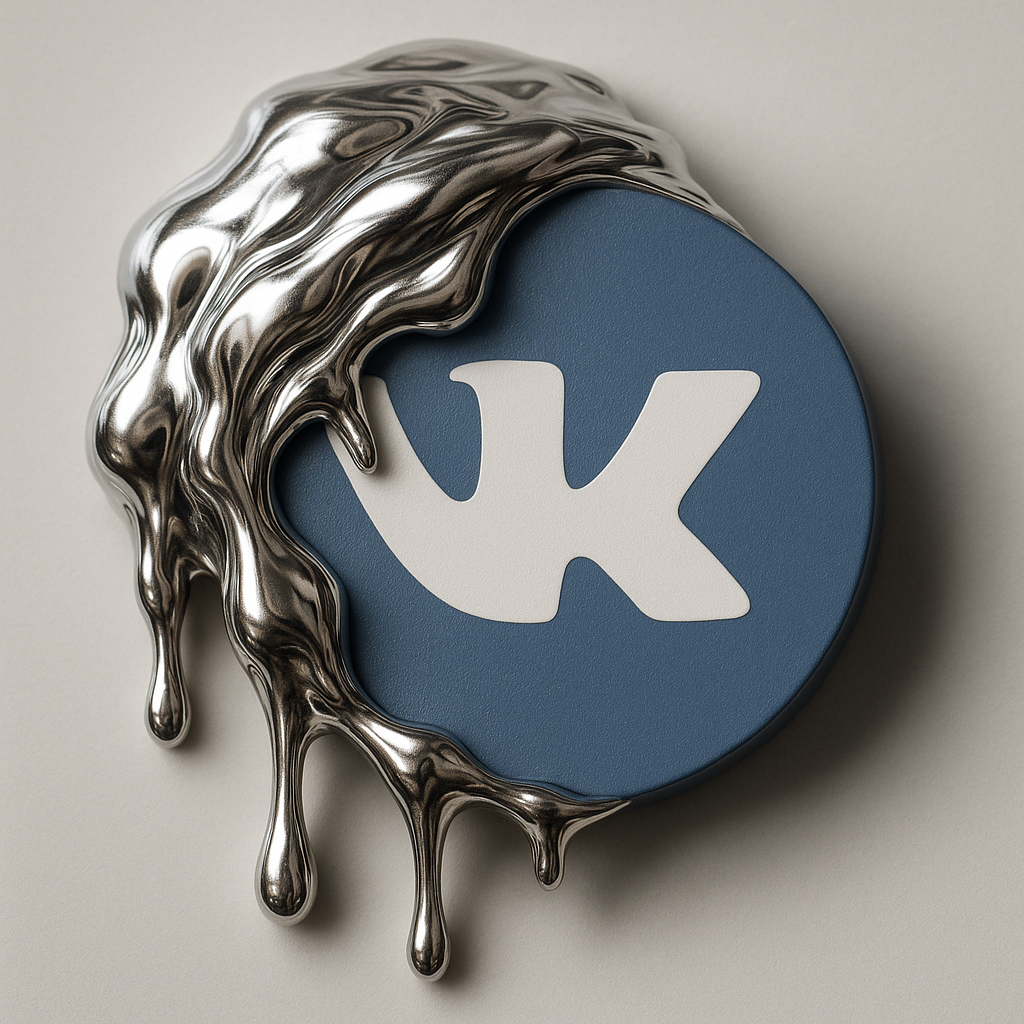 Лого, залитые в эффект хром-капля | Сетка — социальная сеть от hh.ru