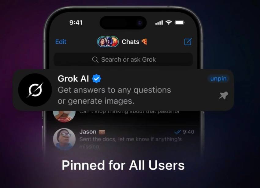 В Telegram встроят нейросеть Grok | Сетка — социальная сеть от hh.ru