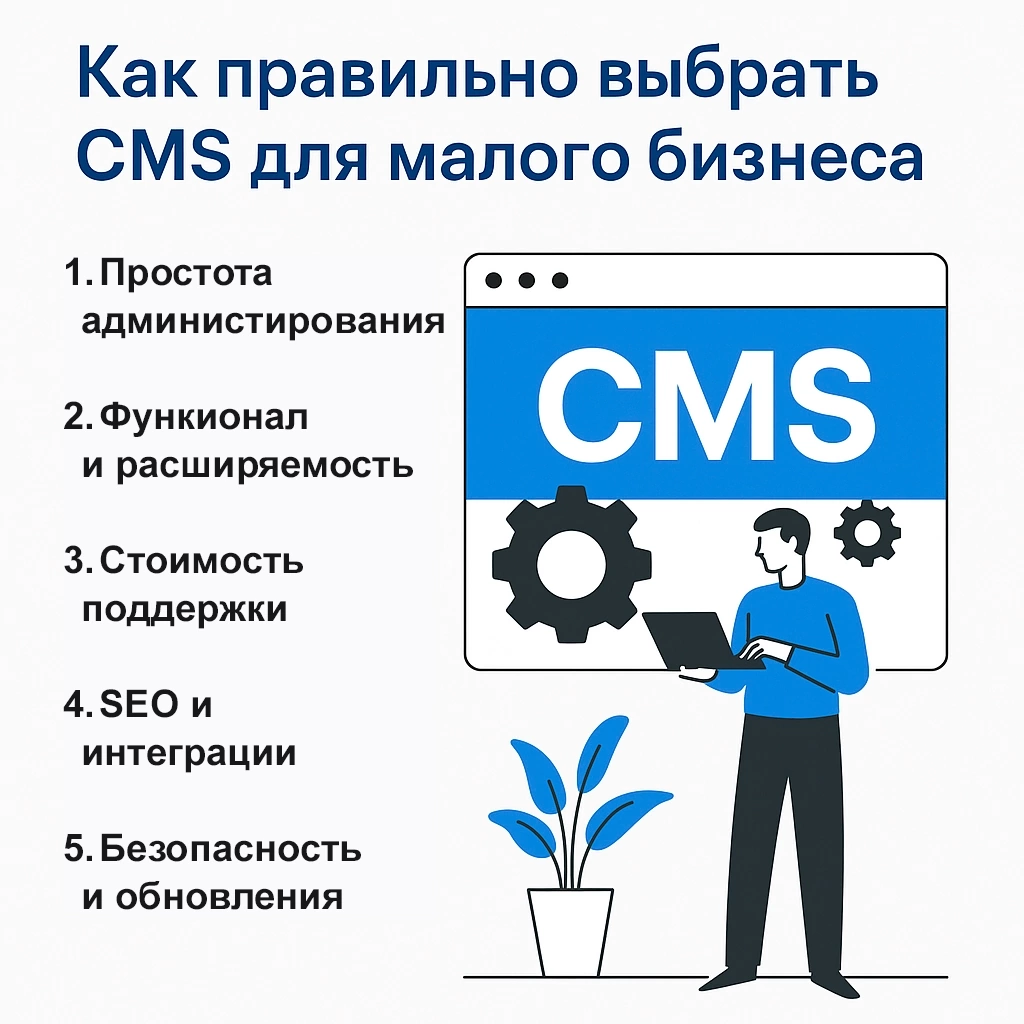 Как правильно выбрать CMS для малого бизнеса | Сетка — социальная сеть от hh.ru