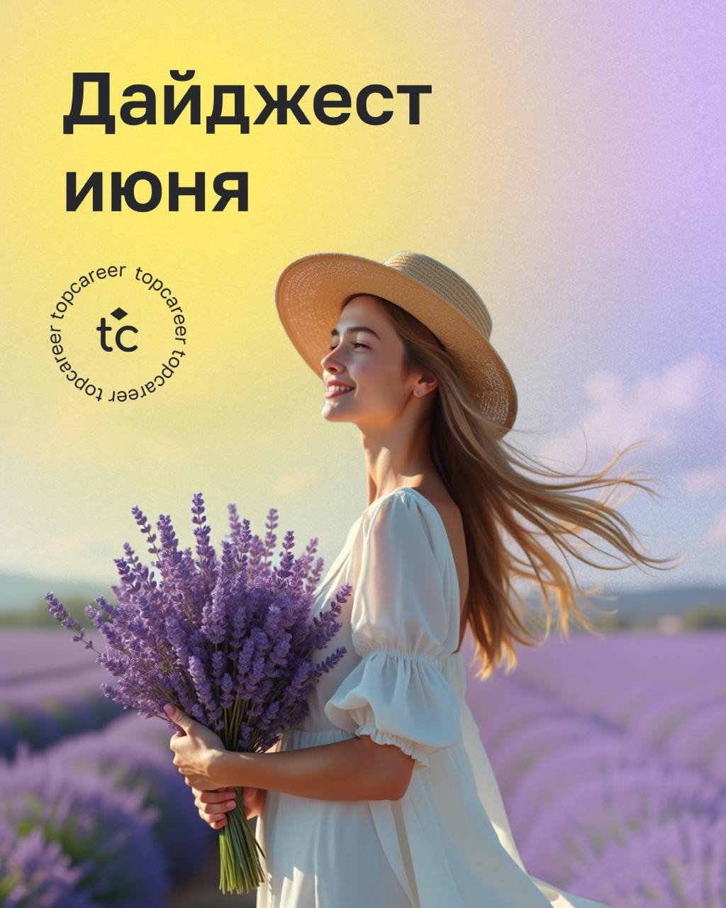 ☀️ Летний дайджест от topcareer
Летом меньше собеседований, запусков и отчётов. Это идеальный момент, чтобы инвестировать в себя — без стресса и дедлайнов | Сетка — социальная сеть от hh.ru