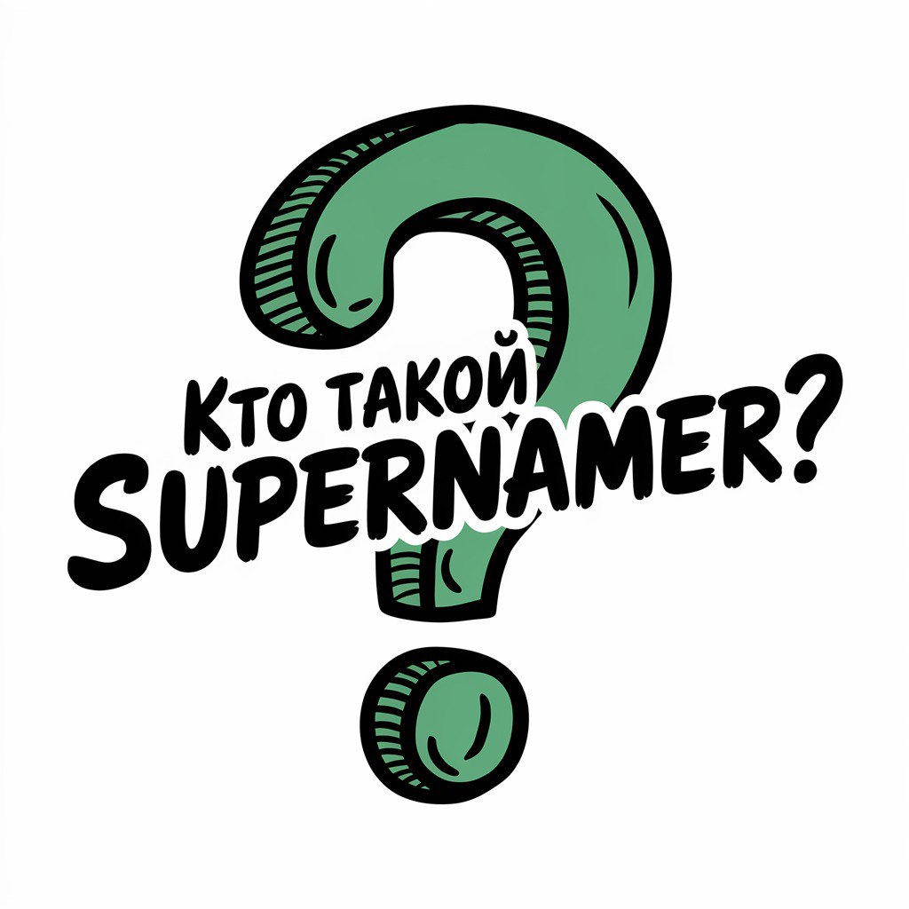 Кто такой SuperNamer? | Сетка — социальная сеть от hh.ru