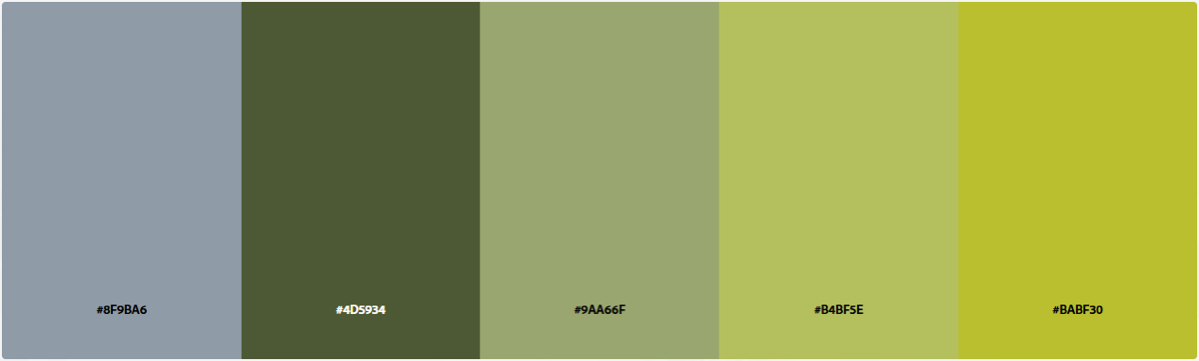 Цветовые палитры | Сетка — социальная сеть от hh.ru