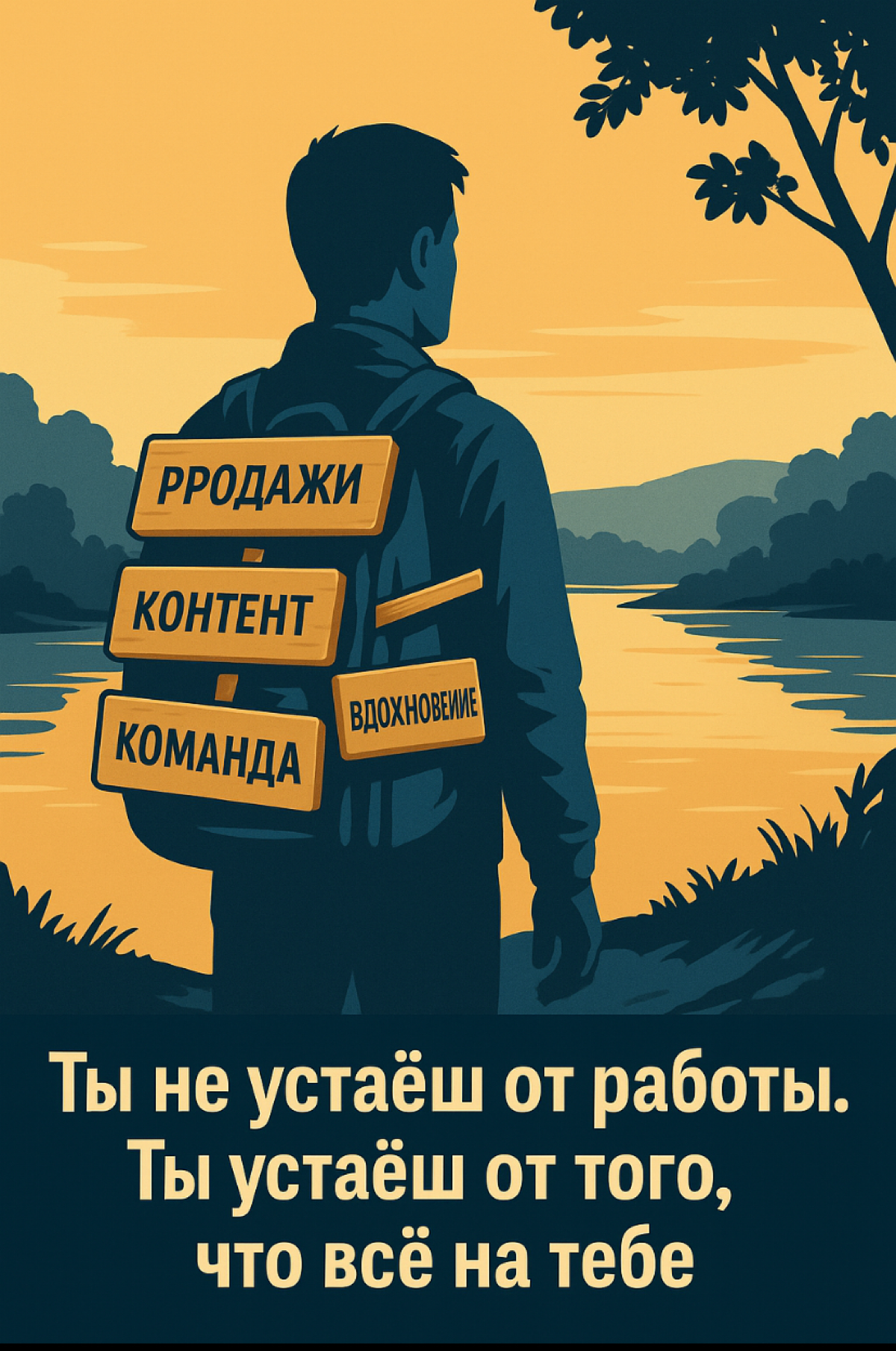 🌀 Ты не устаёшь от работы. Ты устаёшь от того, что … | Сетка — социальная сеть от hh.ru