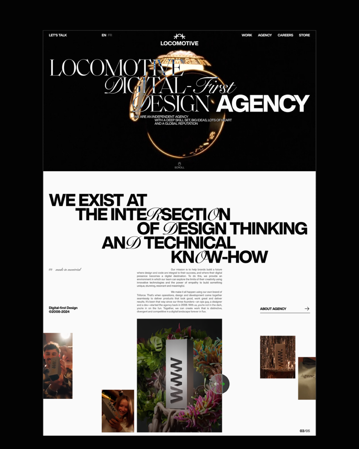 Locomotive Agency | Redesign 2025 | Сетка — социальная сеть от hh.ru