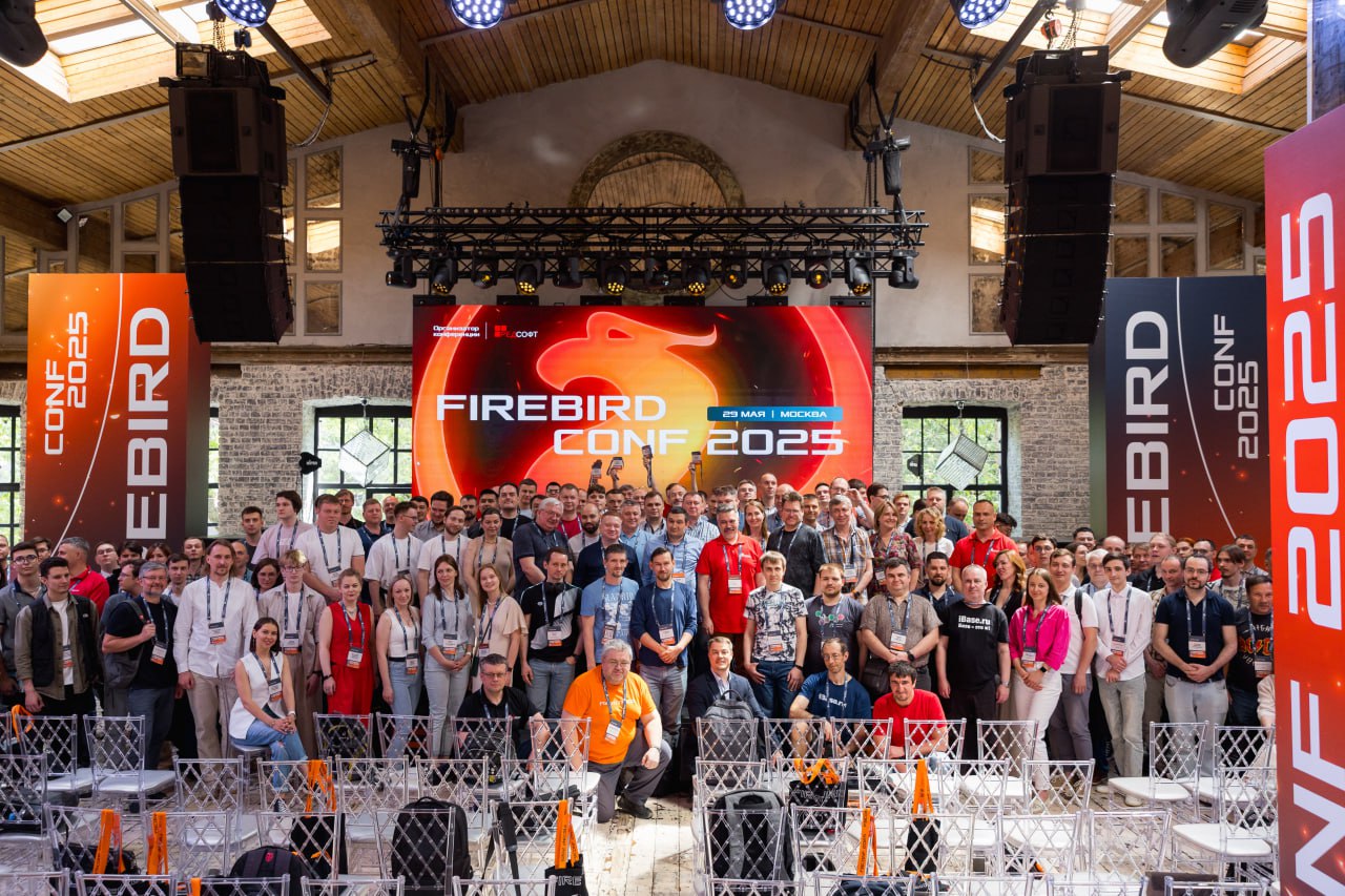 Firebird Conf 2025: в Москве прошла ежегодная конференция разработчиков СУБД
В этом году Firebird Conf продолжила традиции, заложенные на прошлых конференциях, собрав более 350 специалистов из различн... | Сетка — социальная сеть от hh.ru