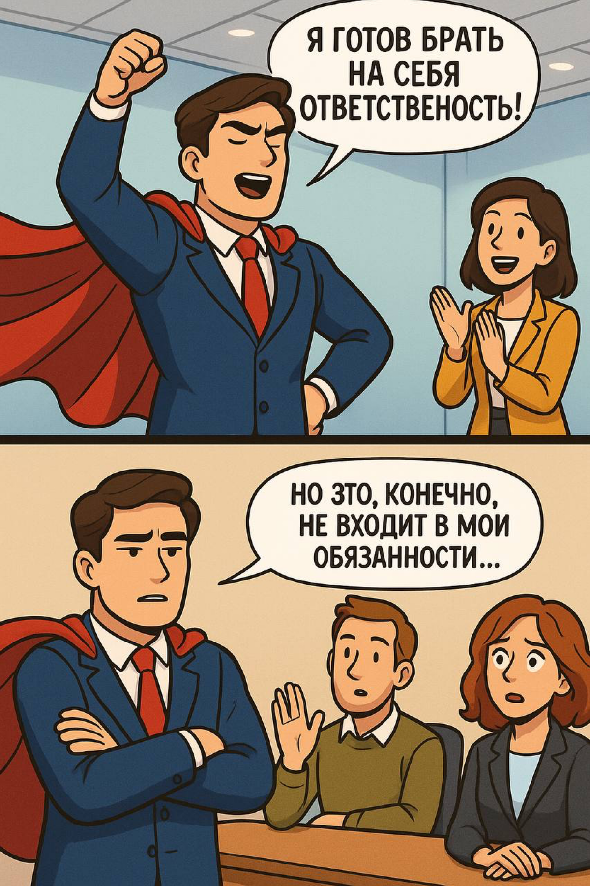 Советы HR, о которых вы не просили (но которые могут вам пригодиться😉)
Я не раз наблюдала, как самые талантливые сотрудники наступают на одни и те же грабли — при трудоустройстве, во время работы, при... | Сетка — социальная сеть от hh.ru