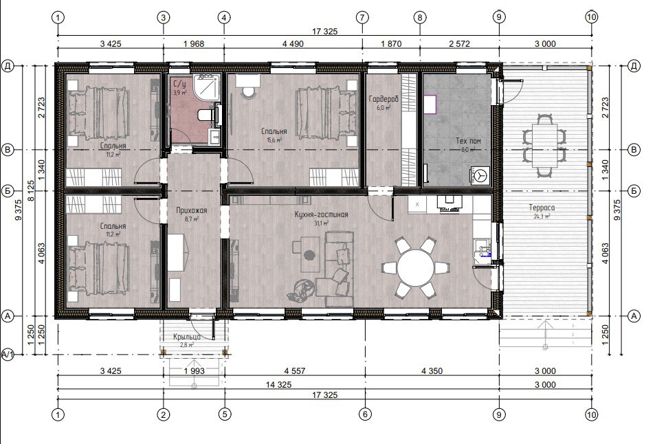 🏠 Доброго дня, друзья! 
Мы рады сообщить, что открываем новый объект в живописной деревне Ведищево! 🌲✨
🔨 Проект: Одноэтажный каркасный дом «Анталия К 127-1»
📊 Детали:
✔ Получили результаты геологии — ... | Сетка — социальная сеть от hh.ru