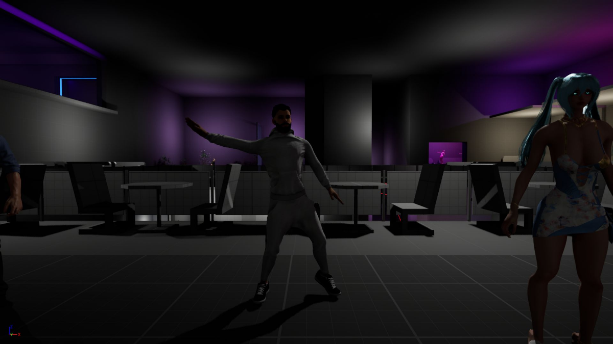 Мальчик: пошли в ночной клуб!
Мужчина: у нас дома есть ночной клуб!
Ночной клуб дома:  
#unrealengine #blockout | Сетка — социальная сеть от hh.ru