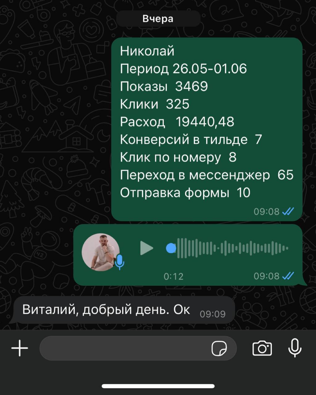Один из таких клиентов Николай. У него компания по строительству домов в Москве и области, сотрудничаем уже год)
Мы набиваем пул заявок, а Николай продает на месяцы вперед | Сетка — социальная сеть от hh.ru