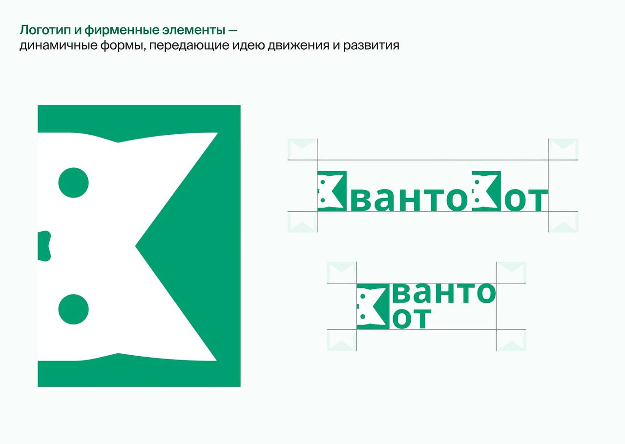 💻«Квантокот» делает технологии доступными для образования
А мы сделали понятной саму компанию: от логотипа до презентации и сайта
Результат — визуальная система, которая говорит об экспертизе без лишн... | Сетка — социальная сеть от hh.ru