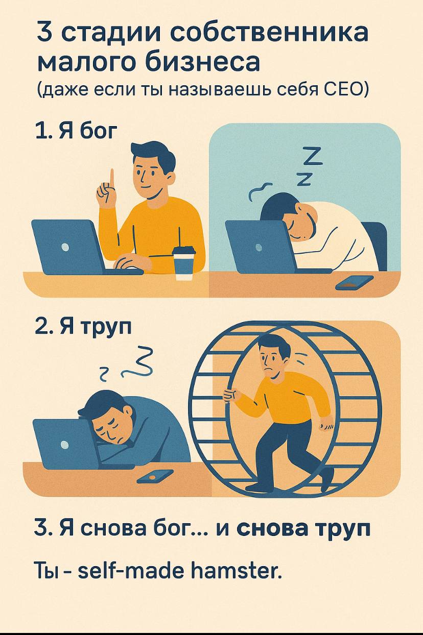 🌀 Настоящая свобода начинается не с делегирования. А с мышления.Иногда ты сам — свой лучший сотрудник.
И одновременно — своя главная преграда.
Ты умеешь. Ты знаешь | Сетка — социальная сеть от hh.ru