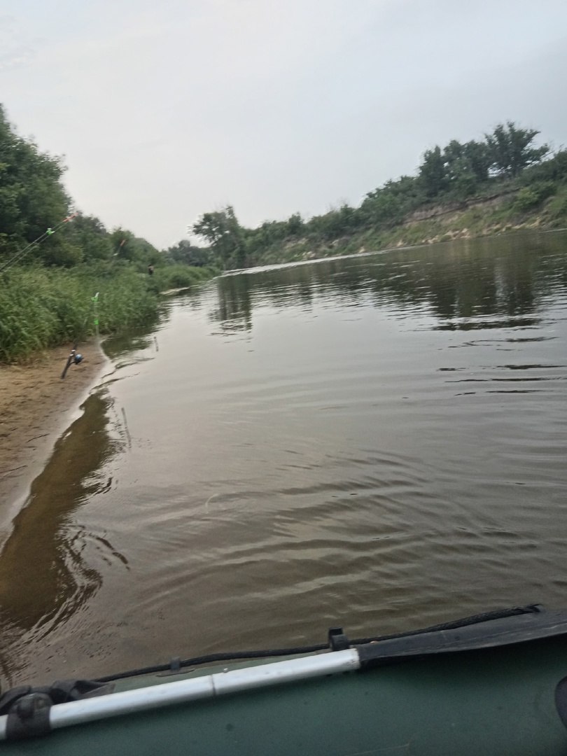 Всем доброго утра, друзья 👋 Вчера были с товарищем на Медведице. Эх, и сгорели мы конечно😮🤦, не снимайте джерси на рыбалке ни в коем случае 🤣, а то будете мучиться потом | Сетка — социальная сеть от hh.ru