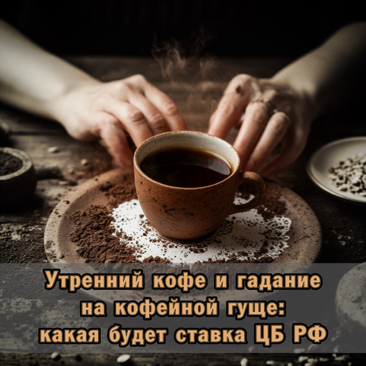 ☕️ Утренний кофе и гадание на кофейной гуще: какая сегодня будет ставка ЦБ РФ?
Лично моё мнение, высокая ставка убивает экономику России | Сетка — социальная сеть от hh.ru