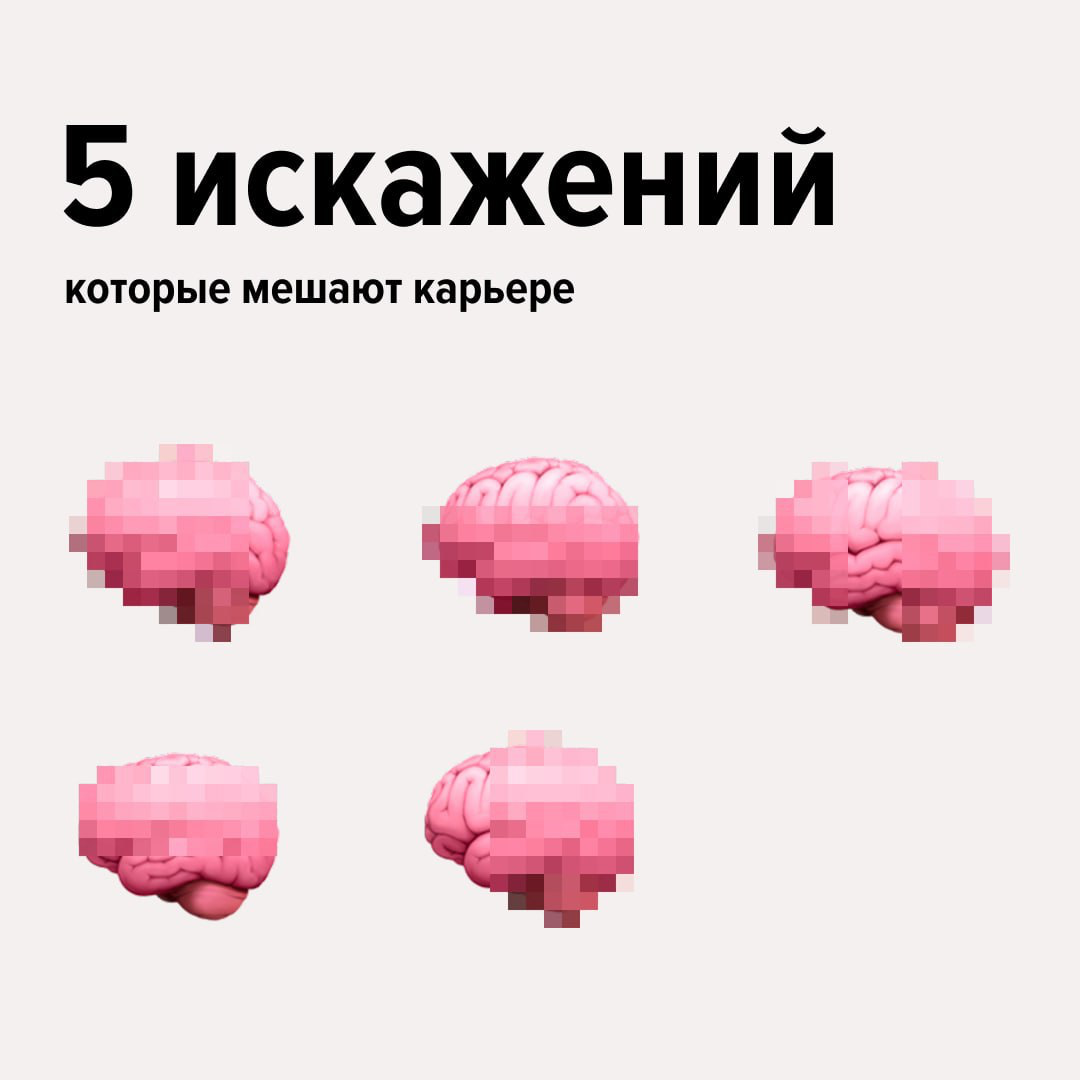 Кто мешает нам быть успешными? Это всё мозг и его когнитивные искажения | Сетка — социальная сеть от hh.ru