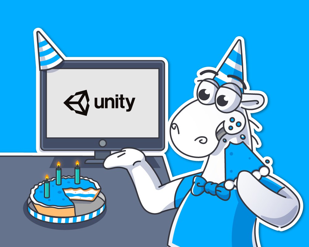 🎉8 июня — первый выпуск Unity
Unity — игровой движок, благодаря которому мы можем собраться в компании коллег и поиграть во что-нибудь интересное | Сетка — социальная сеть от hh.ru