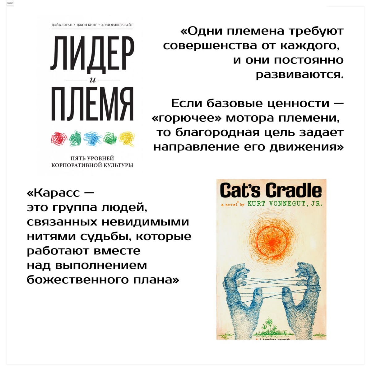 Лидер и карасс. Воннегут как коуч | Сетка — социальная сеть от hh.ru