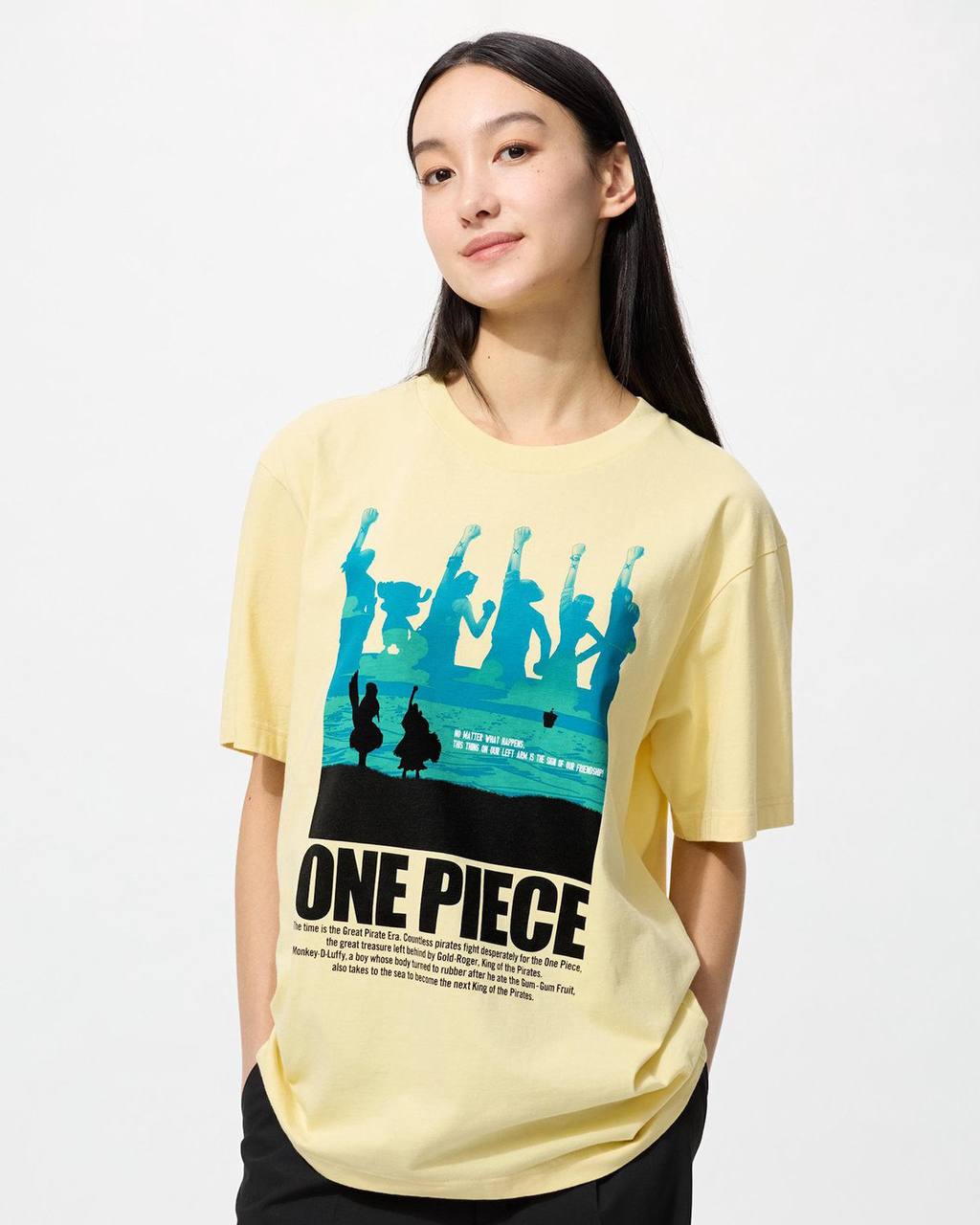 Ооо, Uniqlo снова выкатил коллекцию тишек по One Piece! В этот раз принты взяли из архива Uniqlo. Дроп назначен на 9 июня.
Первая с отсылкой на The Beatles — шедевр 😍 | Сетка — социальная сеть от hh.ru