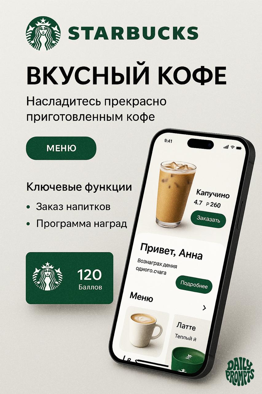 ✨ Промо-страница в ChatGPT
Подготовил для вас вот такие крутые промты для создания рекламных промо страниц для разных брендов, которые сможете адаптировать под себя | Сетка — социальная сеть от hh.ru