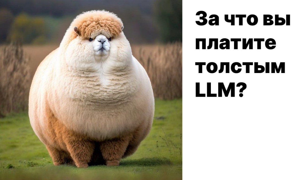 За что вы платите толстым LLM? | Сетка — социальная сеть от hh.ru