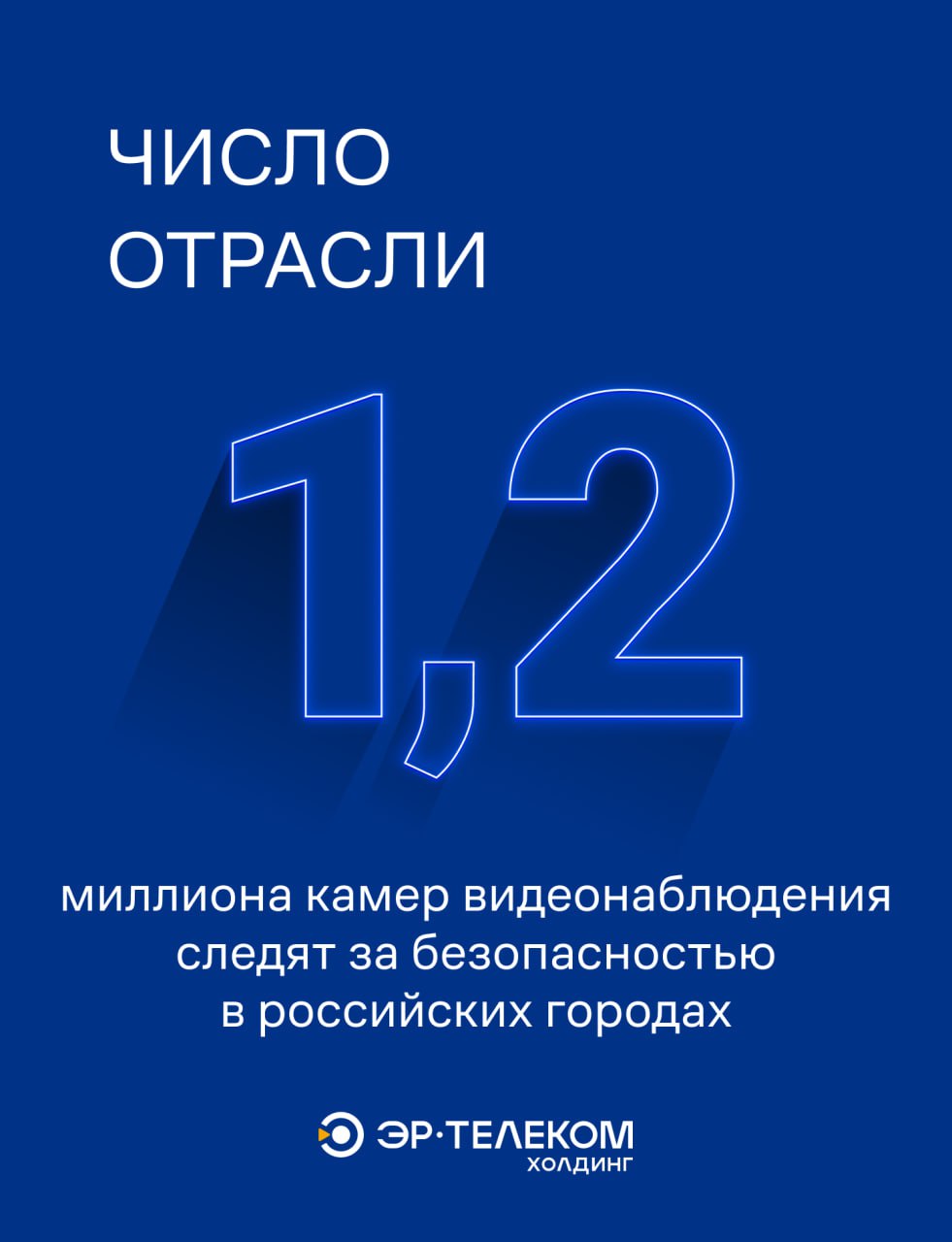 В эфире рубрика #числоотрасли
В России более 1,2 млн камер видеонаблюдения следят за дорожным движением, а также обеспечивают безопасность в городах | Сетка — социальная сеть от hh.ru